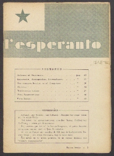 L'Esperanto. Anno 27, no 3 (1950)