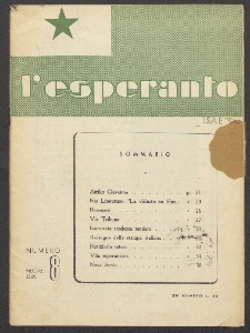 L'Esperanto. Anno 28, no 8 (1951)