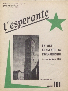L'Esperanto. Anno 44, no 101 (1966)