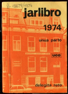 Oficiala Jarlibro / Universala Esperanto Asocio. 1974 (Unua Parto)