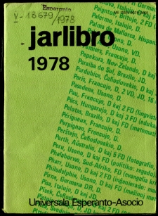 Oficiala Jarlibro / Universala Esperanto Asocio. 1978