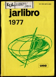 Oficiala Jarlibro / Universala Esperanto Asocio. 1977
