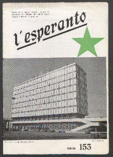 L'Esperanto. Anno 48, no 153 (1970)