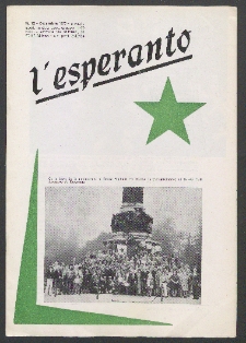 L'Esperanto. Anno 51, no 12 (1973)