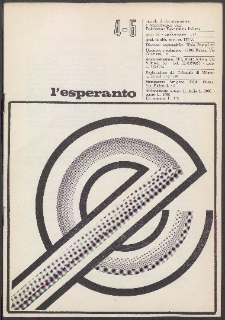 L'Esperanto. Anno 55, no 4/5 (1977)