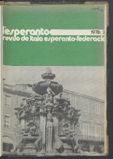 L'Esperanto. Anno 56, no 3 (1978)