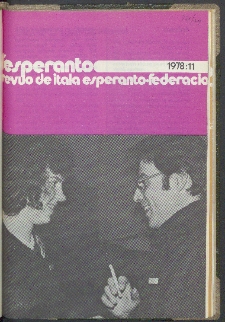 L'Esperanto. Anno 56, no 11 (1978)
