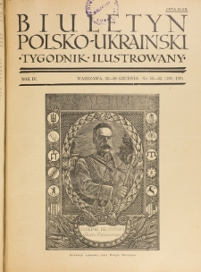 Biuletyn Polsko-Ukraiński. T. 4, R. 4, nr 51-52=138-139 (22-29 Grudnia 1935)