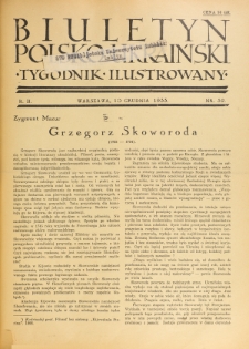 Biuletyn Polsko-Ukraiński. T. 2, R. 2, nr 32 (10 grudnia 1933)