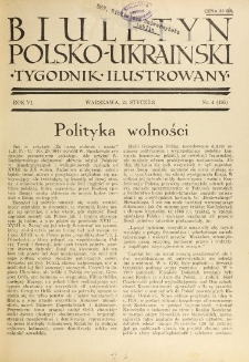 Biuletyn Polsko-Ukraiński. T. 6, R. 6, nr 4=195 (24 Styczeń 1937)