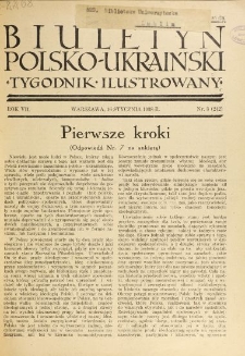 Biuletyn Polsko-Ukraiński. T. 7, R. 7, nr 3=242 (16 Stycznia 1938)