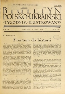 Biuletyn Polsko-Ukraiński. T. 7, R. 7, nr 28=267 (10 Lipca 1938)