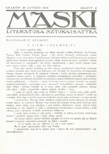 Maski : literatura, sztuka i satyra. 1918, z. 6 (20 lutego)