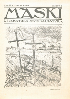 Maski : literatura, sztuka i satyra. 1918, z. 7 (1 marca)