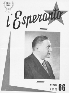 L'Esperanto. Anno 38, no 66 (1960)