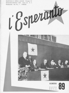 L'Esperanto. Anno 42, no 89 (1964)