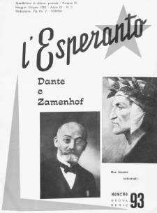 L'Esperanto. Anno 43, no 93 (1965)