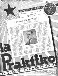 La Praktiko : la gazeto, kiu instruas kaj amuzas. Jaro 12a, num. 5/6=127/128 (1948)