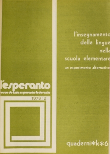 L'Esperanto. Anno 57, no 2 (1979)
