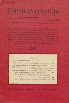 Esperantologio. Vol. 1 , Nr. 3 (1951)