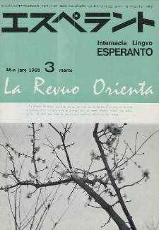 La Revuo Orienta.Jaro 46a, No 3 (1965)