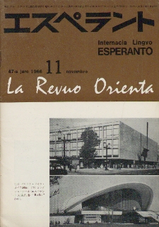 La Revuo Orienta.Jaro 47a, No 11 (1966)