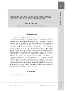 Recenzja : Massimiliano Scandroglio, Gioele e Amos in dialogo. Inserzioni redazionali di collegamento e aperture interpretative (Analecta Biblica 193; Roma: Gregorian and Biblical Press, 2011). Pp. 443. &euro; 35,00. ISBN 978-88-7653-193-4 .
