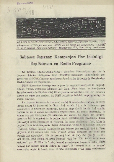 Oomoto. Jaro 18, n. 197/198 (1956)