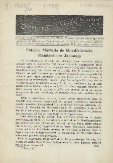 Oomoto. Jaro 20, n. 213/214 (1958)