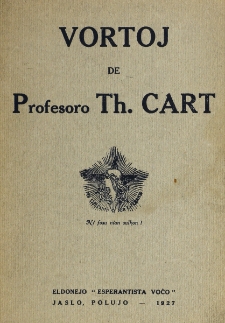 Vortoj de Prof. Th. Cart.