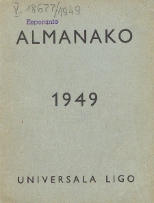 Almanako. 1949