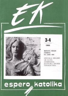 Espero Katolika.Jarkolekto 83, No 3/4=766/767 (1986)