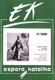 Espero Katolika.Jarkolekto 83, No 11=784 (1986)