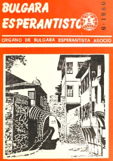 Bulgara Esperantisto. Jaro 49, n. 6 (1980)