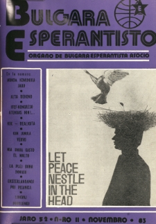Bulgara Esperantisto. Jaro 52, n. 11 (1983)
