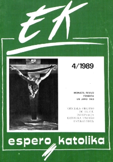 Espero Katolika.Jarkolekto 86, No 4=813 (1989)