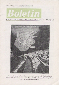 Boletín de la Federación Esperantista Española. Ep. 2, A. 3, n. 14 (1965)