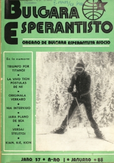 Bulgara Esperantisto.Jaro 57, n. 1 (1988)