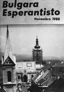 Bulgara Esperantisto.Jaro 57, n. 11 (1988)