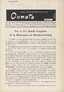 Oomoto. Jaro 25, n. 271/272 (1963)
