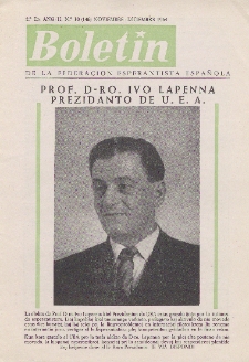 Boletín de la Federación Esperantista Española. Ep. 2, A. 2, n. 10 (1964)