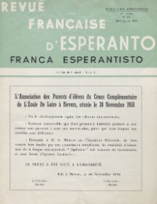 Franca Esperantisto.An. 27, No 182 (1959)