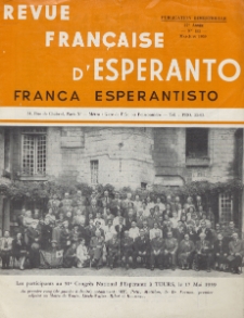 Franca Esperantisto.An. 27, No 183 (1959)