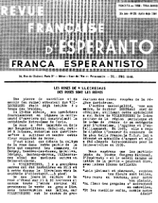 Franca Esperantisto.Jaro 32a, No 226 (1964)
