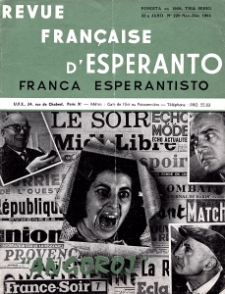 Franca Esperantisto.Jaro 32a, No 229 (1964)