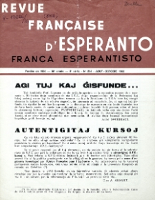 Franca Esperantisto.An. 36, No 254 (1968)