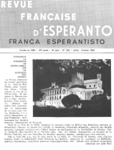 Franca Esperantisto.An. 37, No 259 (1969)