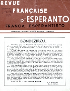 Franca Esperantisto.An. 38, No 261 (1970)