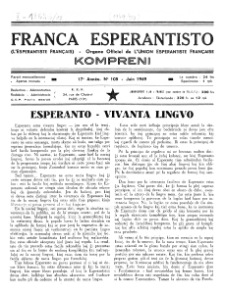 Franca Esperantisto.An. 17, No 105 (1949)