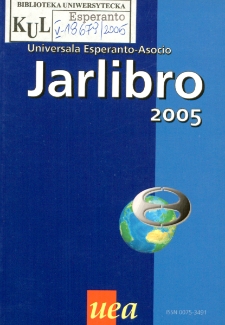 Oficiala Jarlibro / Universala Esperanto Asocio. 2005
